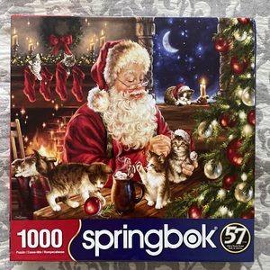 Springbok "Christmas Kittens" 1000 piece puzzle